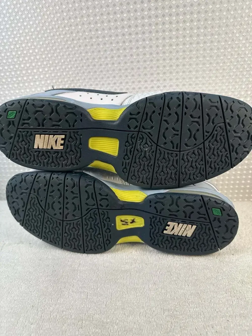 Nike Air Cage Advantage White Navy Grey Tennis Shoes 599360-144